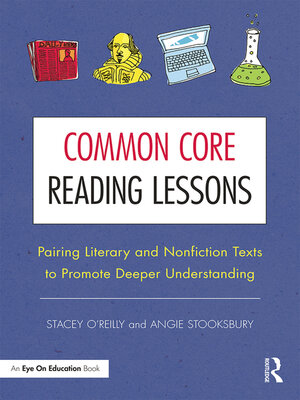 cover image of Common Core Reading Lessons